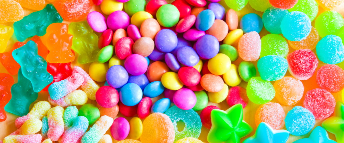 Verschiedene Süßigkeiten