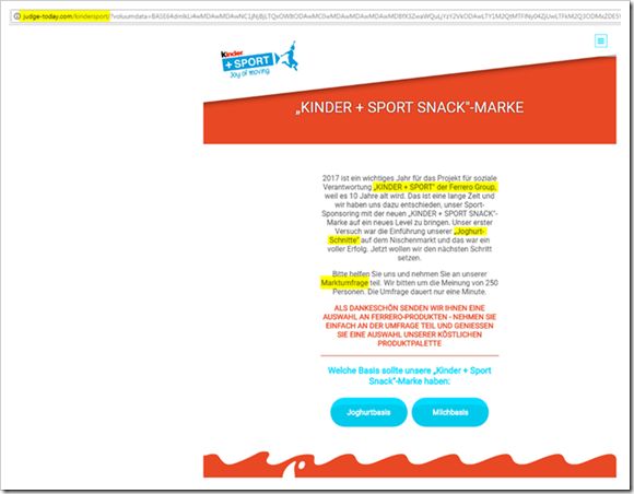 Screenshot Fake-Gewinnspiel Ferrero 2 JPG