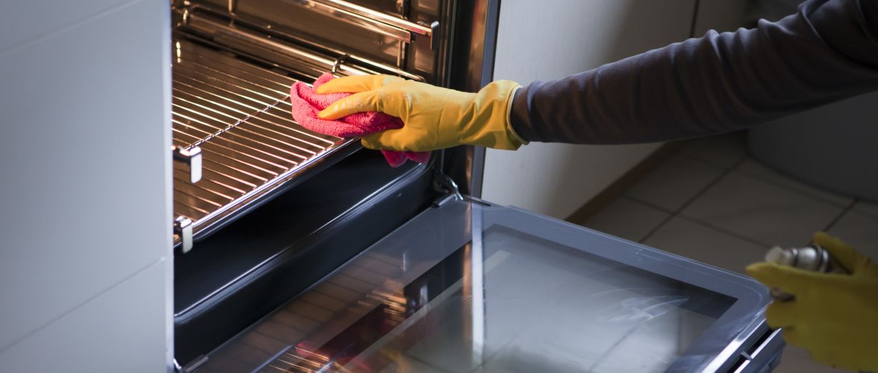 Backofen reinigen