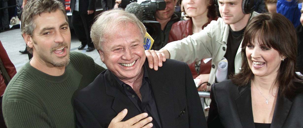 Wolfgang Petersen mit George Clooney