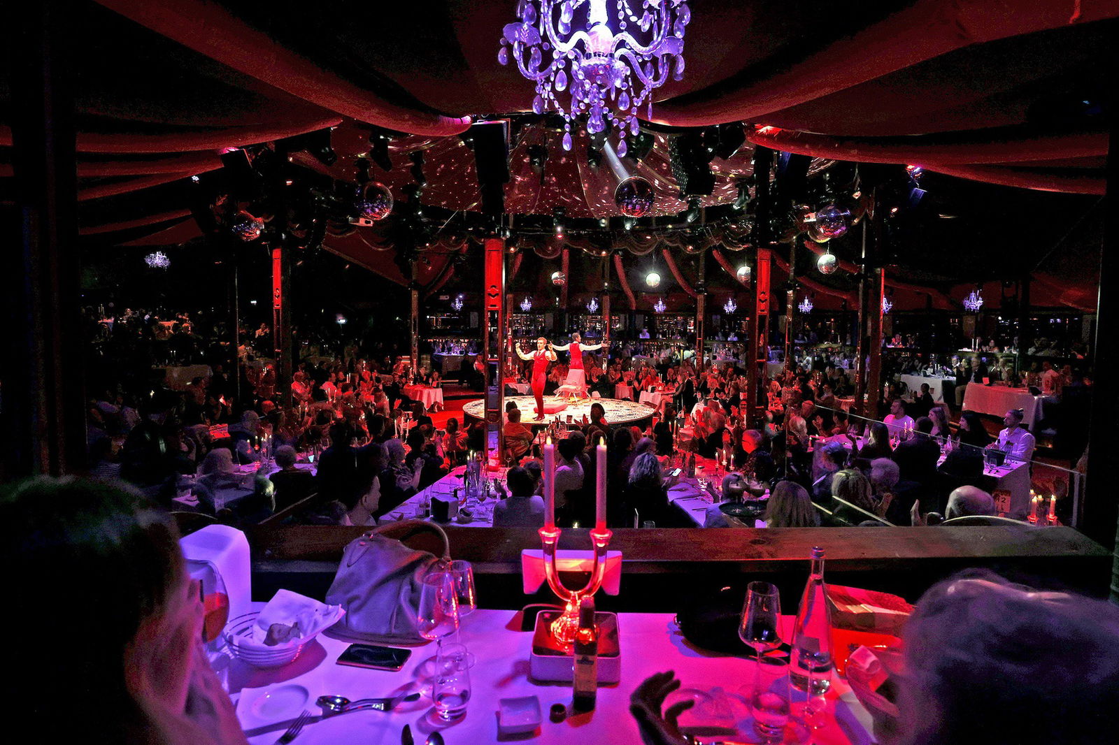 Innenansicht Zelt Palazzo Mannheim