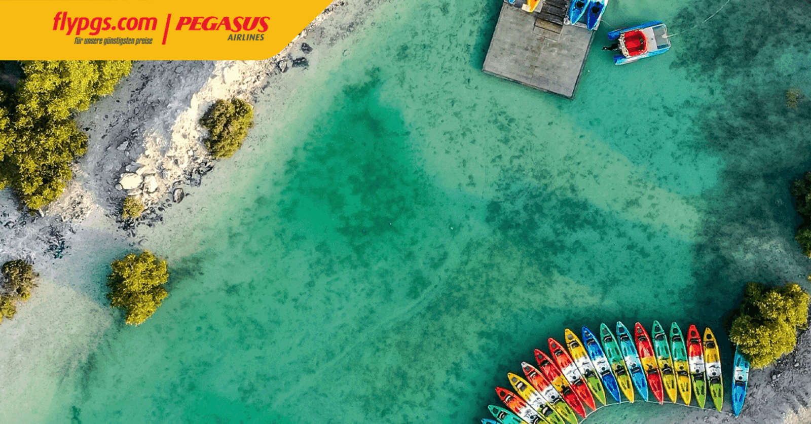 Dein Winter-Escape mit Pegasus Airlines Header