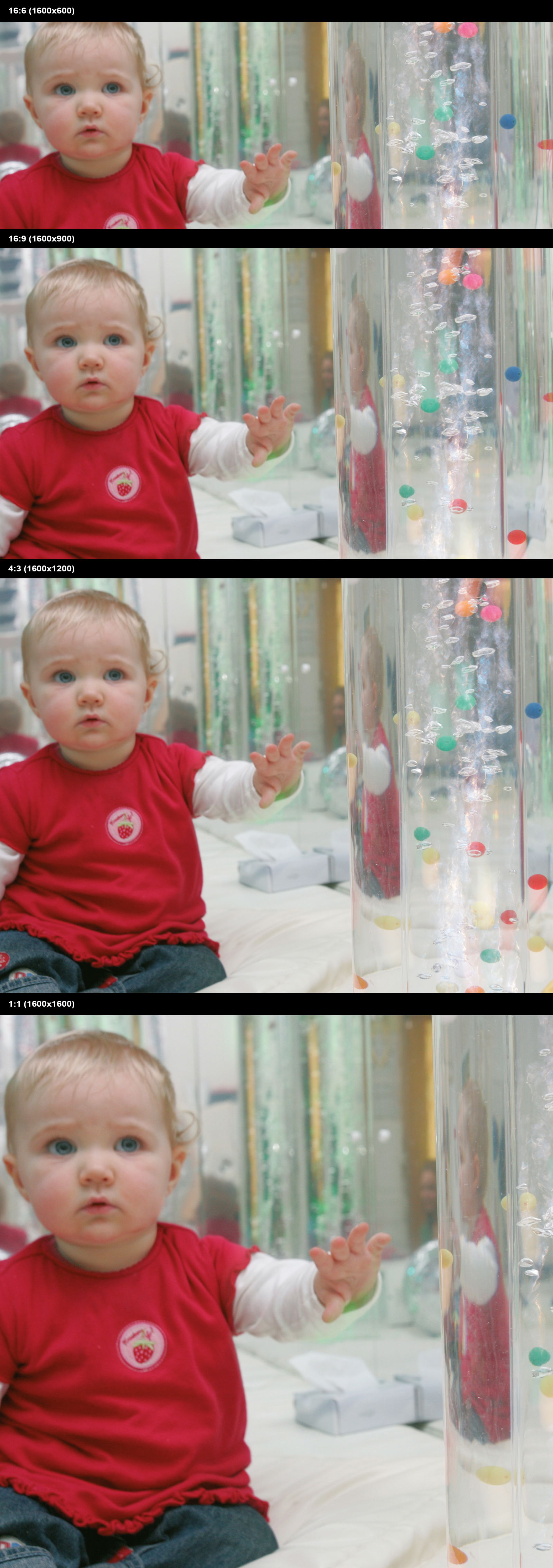 RPR Hilft - Baby mit ausgestrecktem Händchen und blubbernder Wassersäule