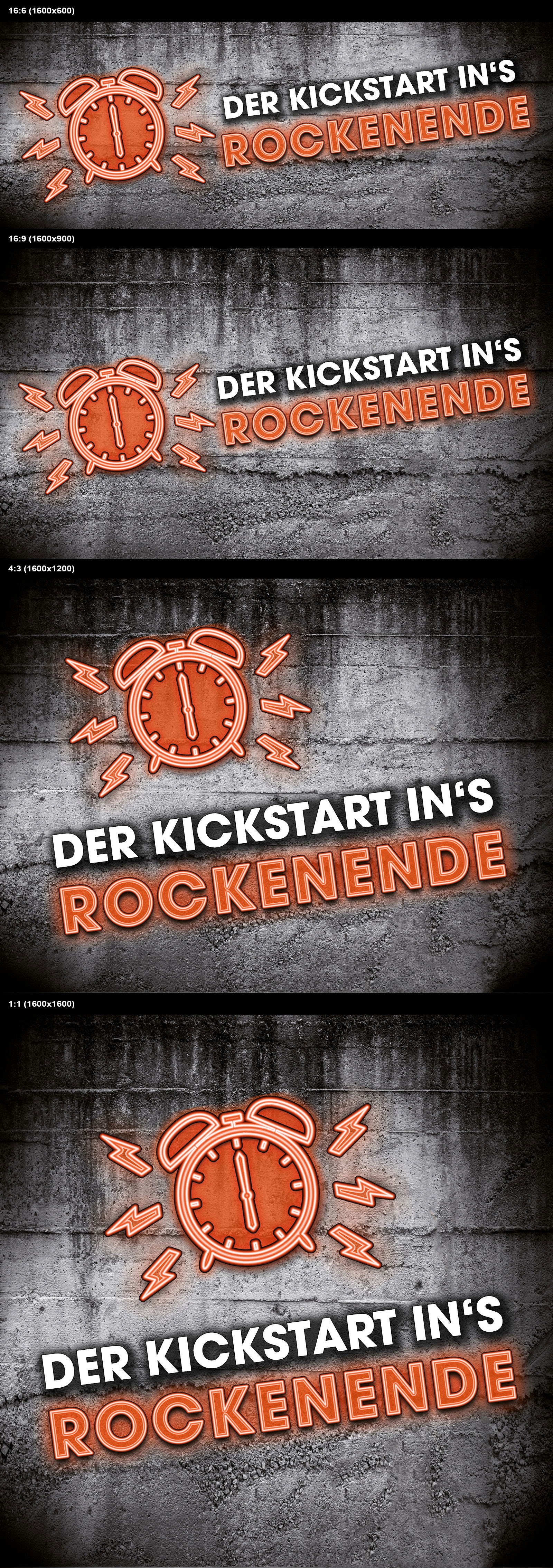 Kickstart Rockenende Regenbogen 2