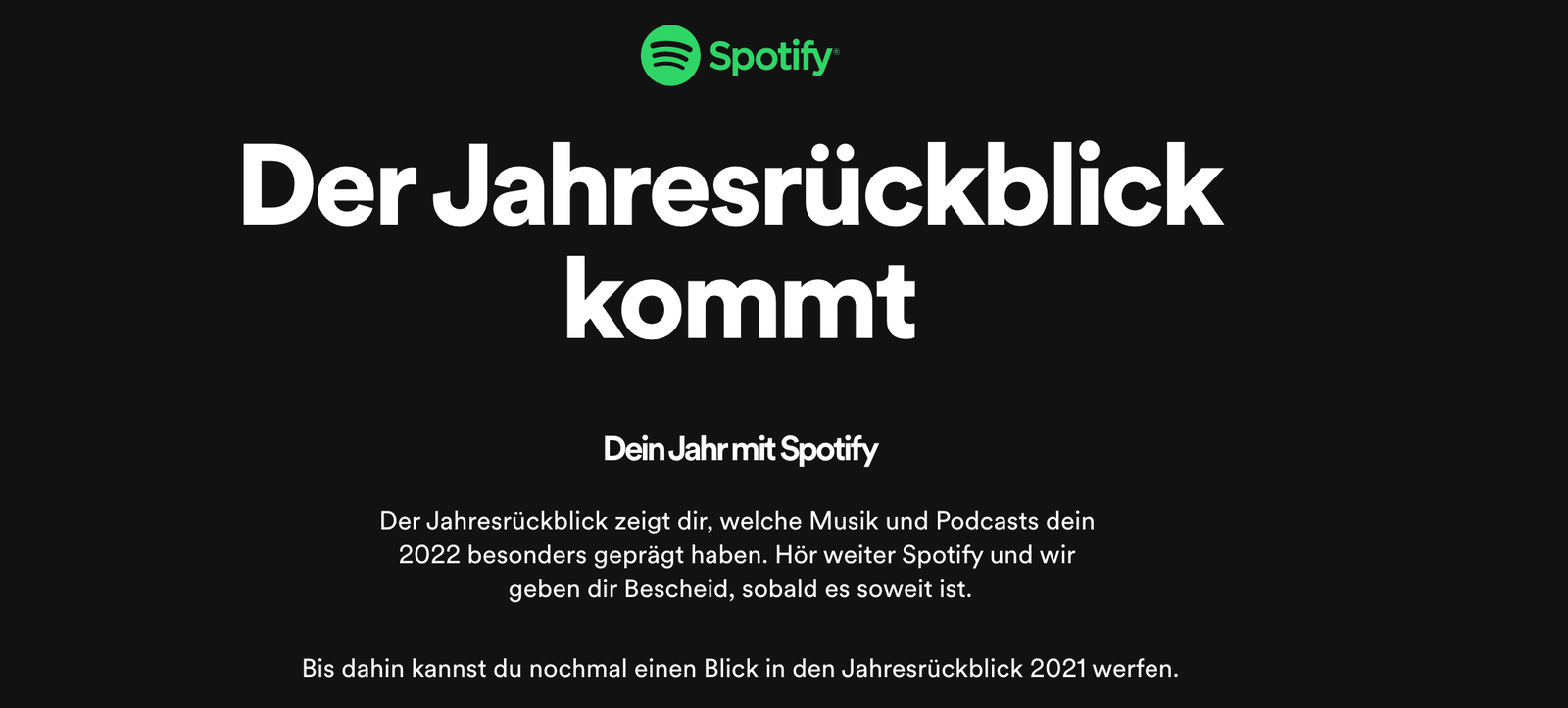 Spotify - Wrapped