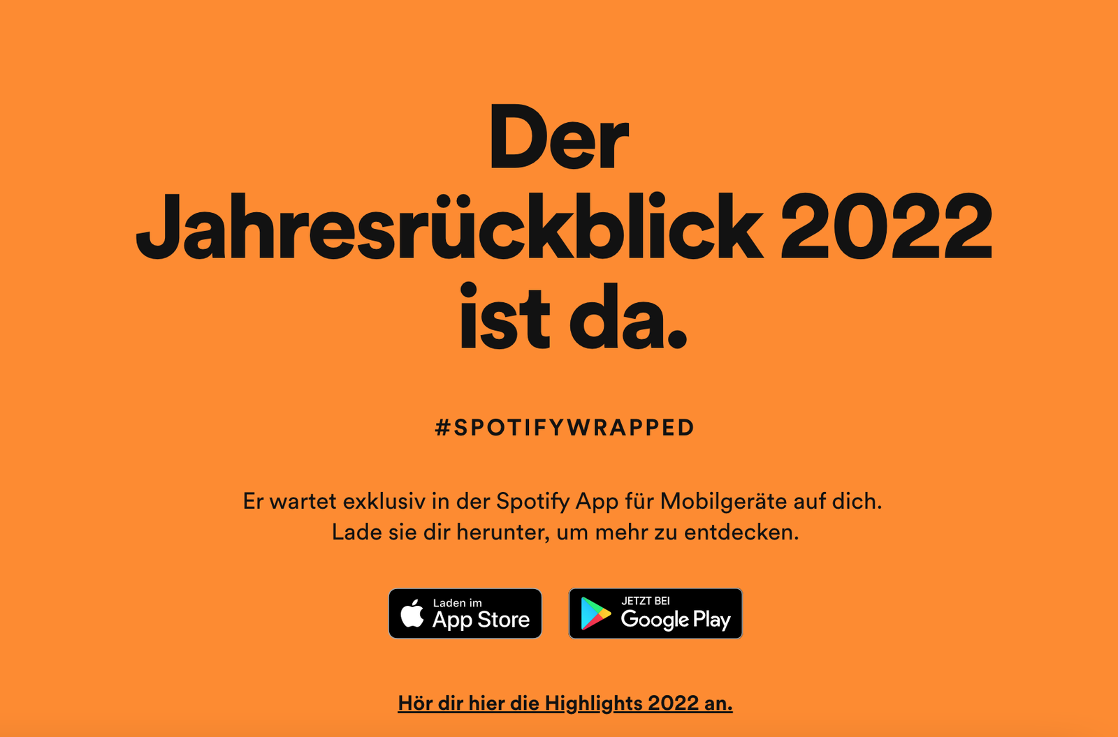 Spotify Wrapped 2022