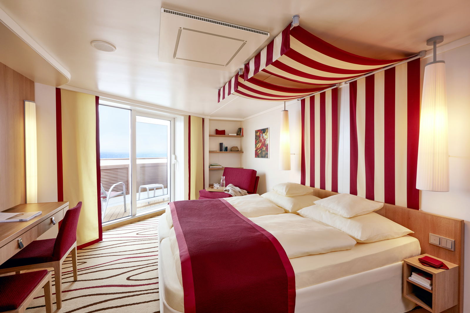 Wunderschöne Kabinen