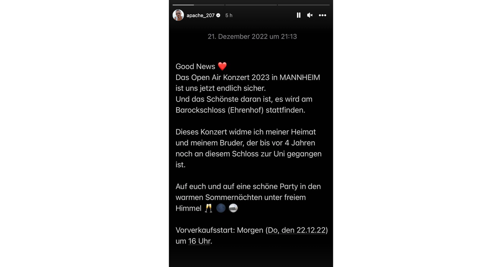 Apache 207 Instagram