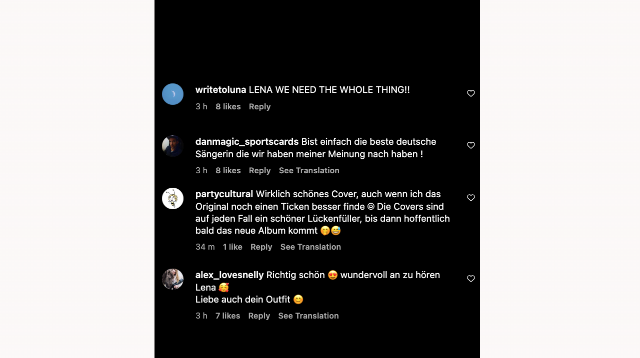 Instagram / LenaMeyerLandrut +