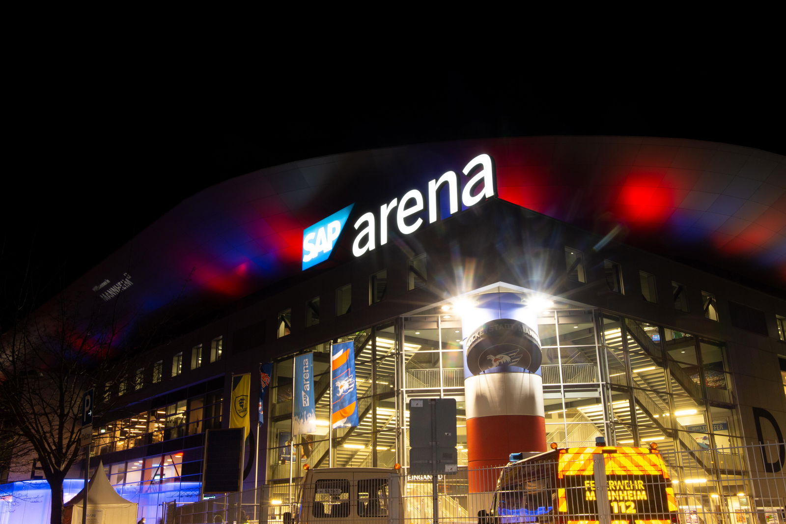 SAP Arena Adler Mannheim dunkel