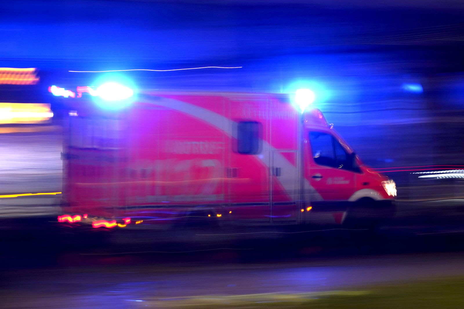 Krankenwagen Sanitäter Blaulicht
