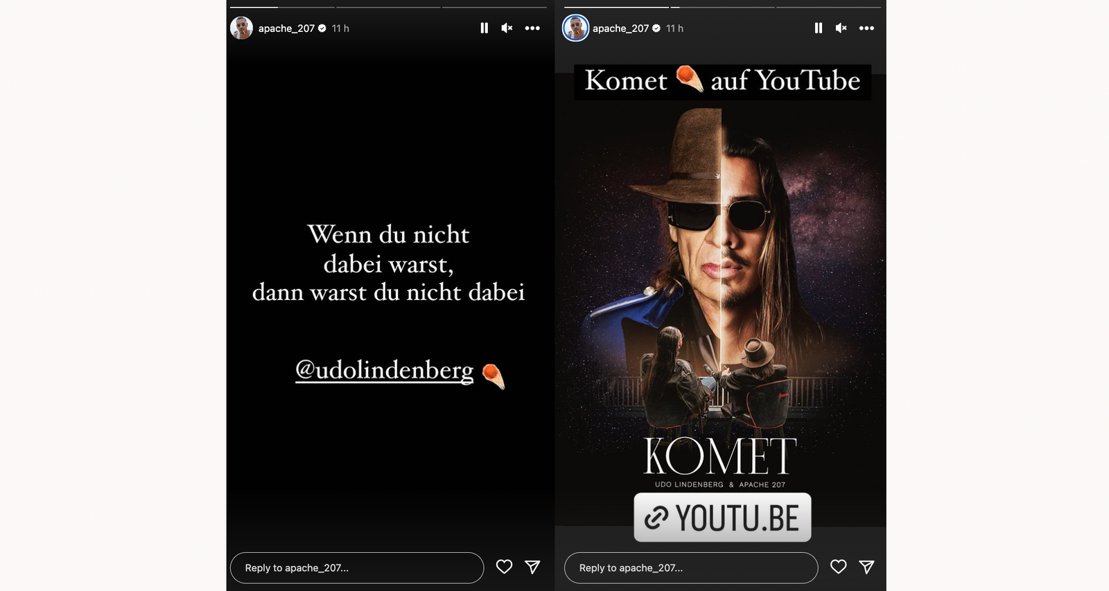 Apache 207 x Udo Lindenberg