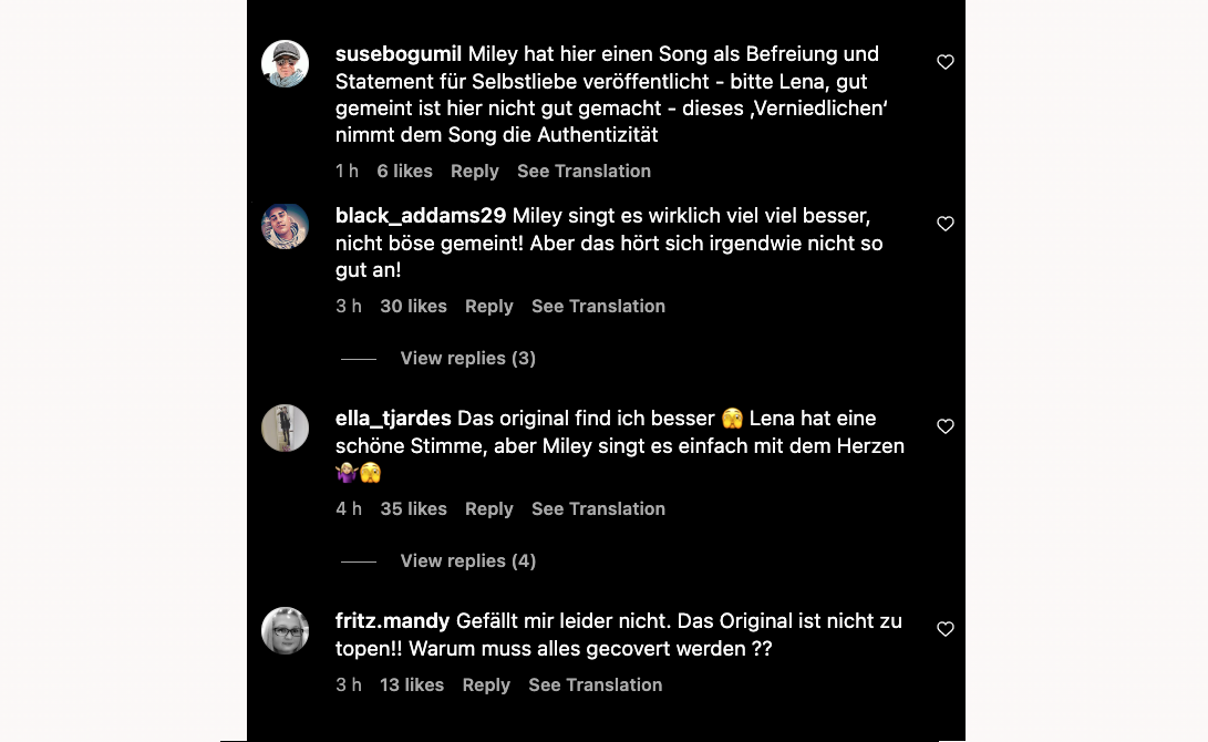 Instagram / LenaMeyerLandrut