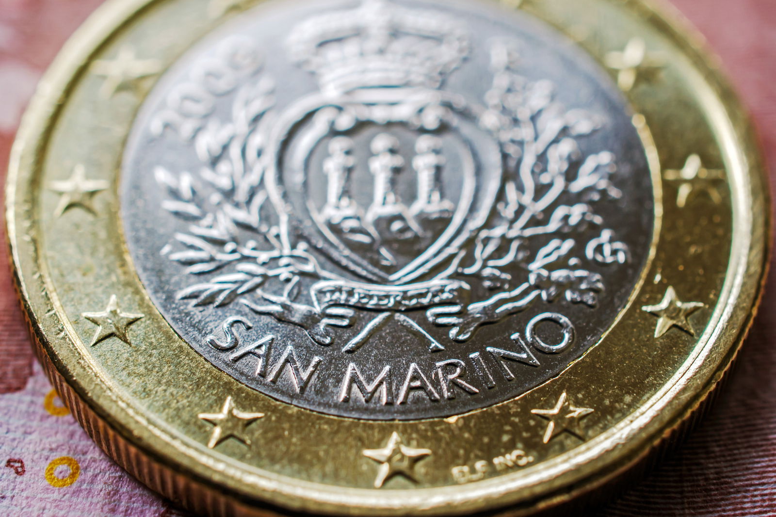 1 Euro Münze San Marino