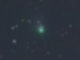 Grüner Komet am Himmel