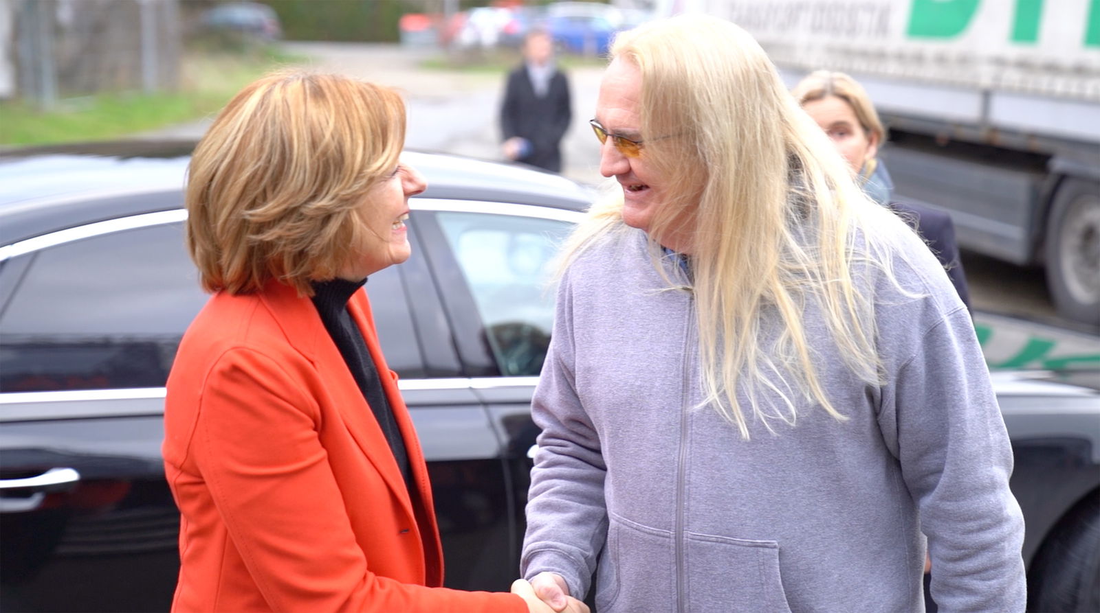 Malu Dreyer mit Sven Hieronymus