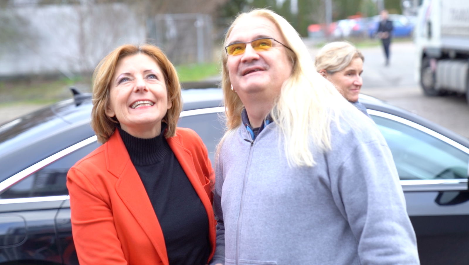 Malu Dreyer und der Rocker vom Hocker