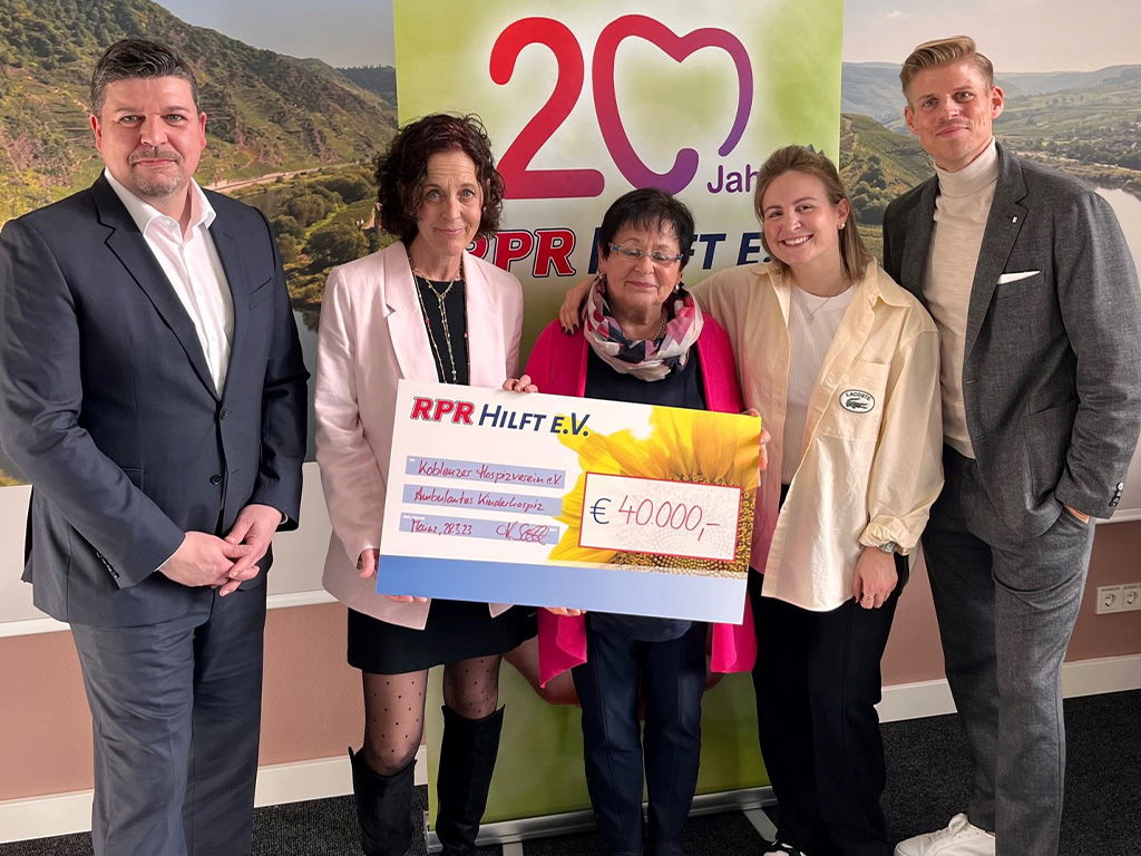 RPR Hilft Spendenübergabe 2023 2