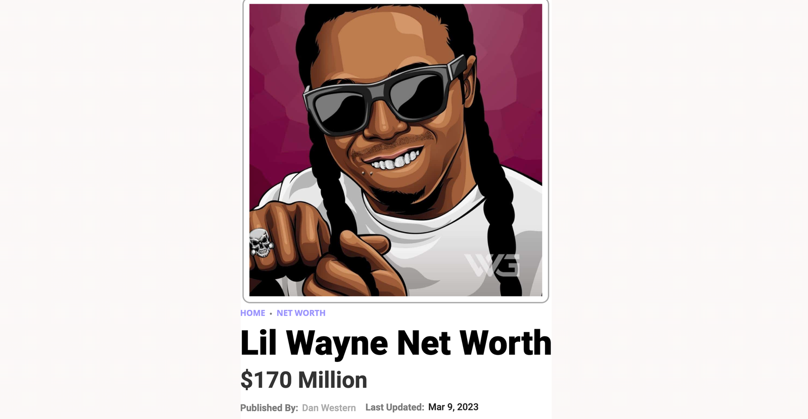 Lil Wayne Net Worth