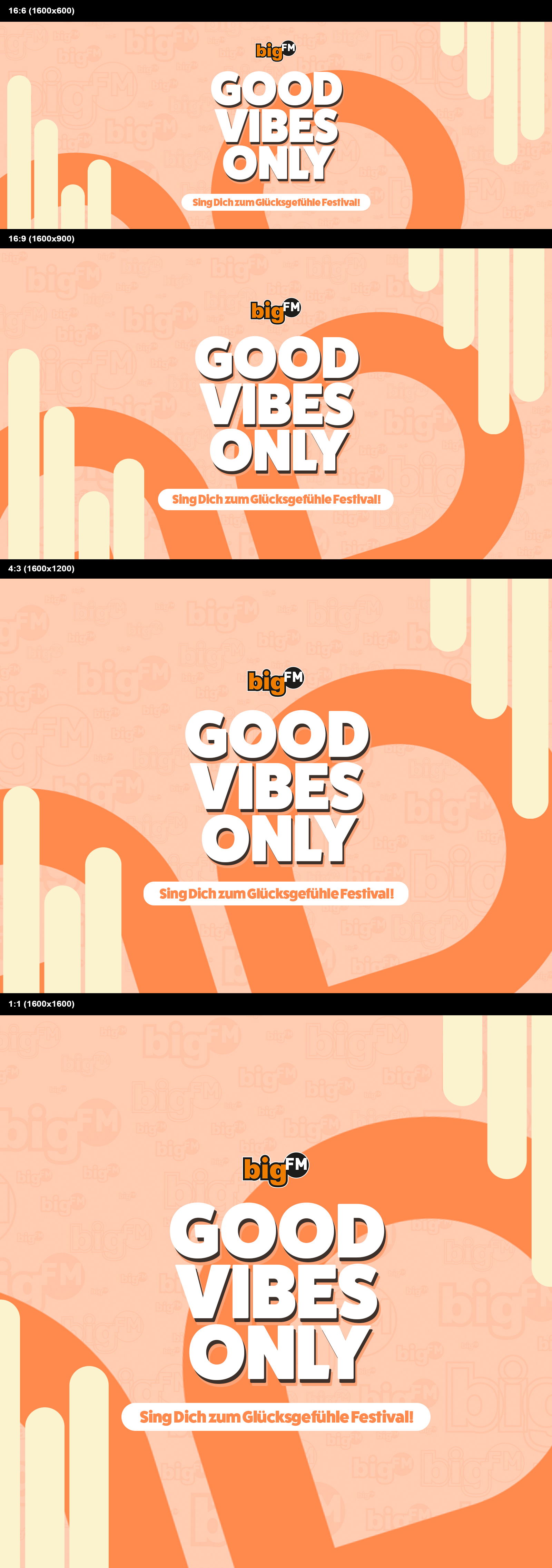 Good Vibes Only - Glücksgefühle