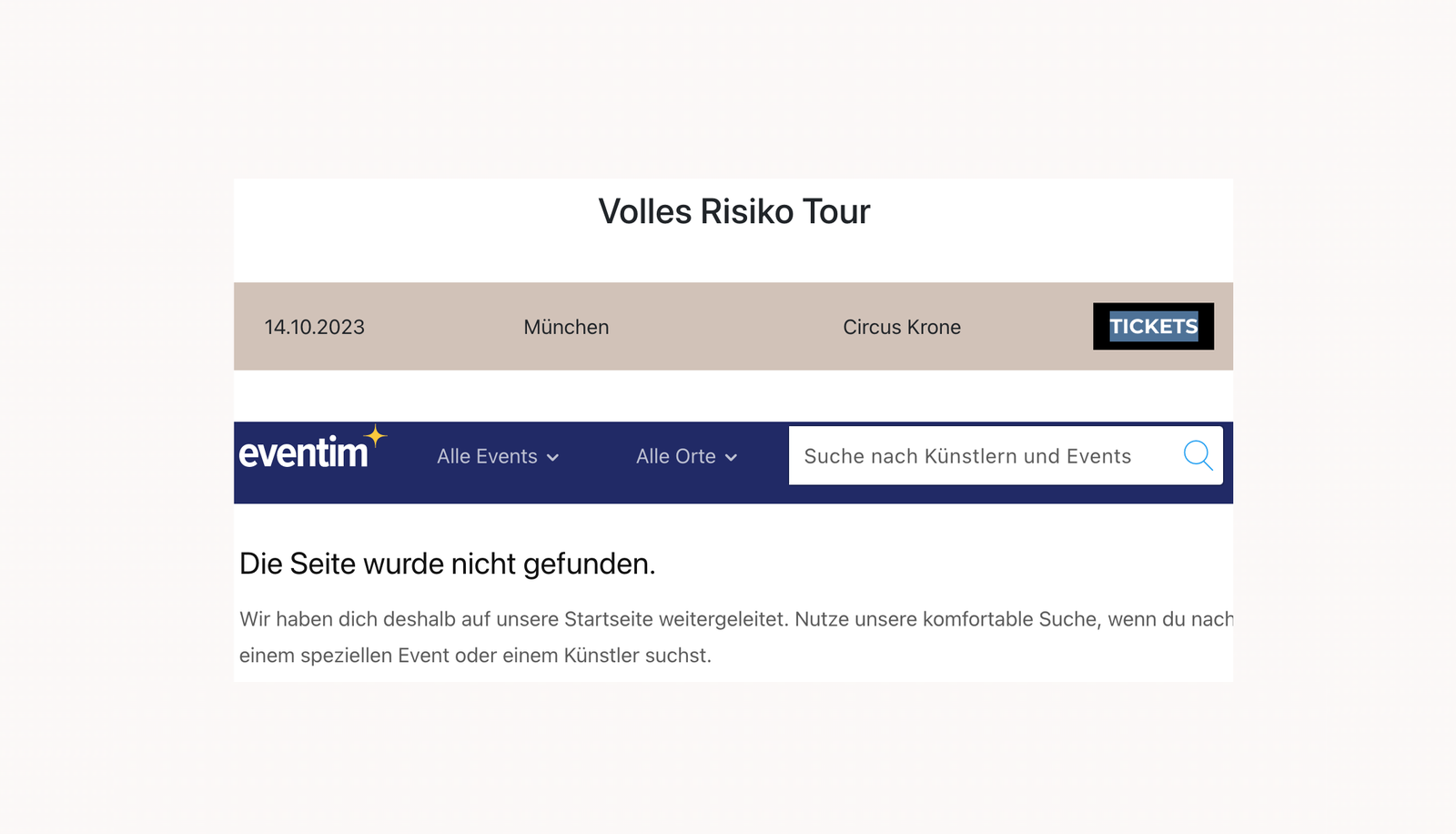 Beatrice Egli - Tourauftakt