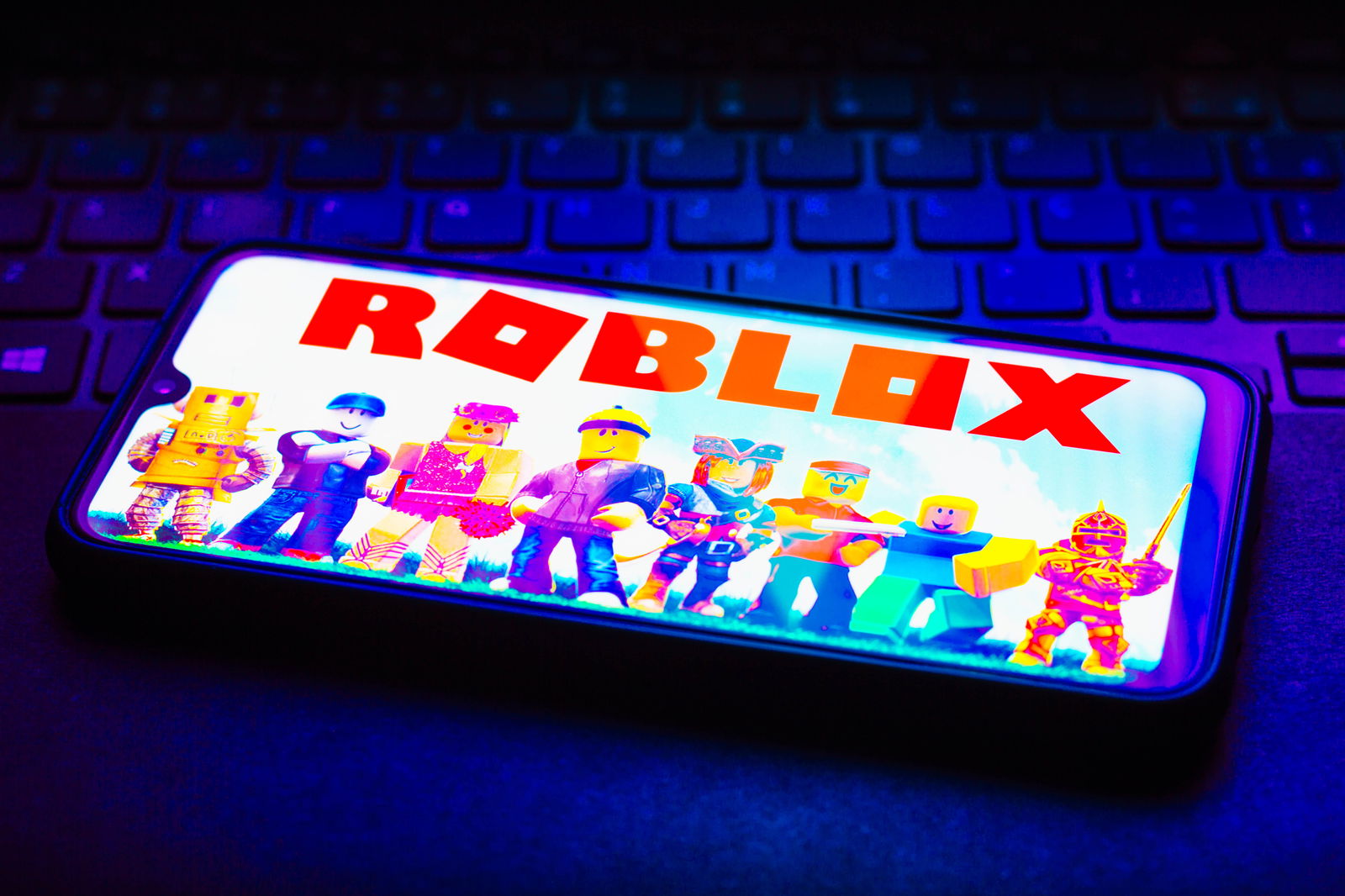 Roblox auf Smartphone