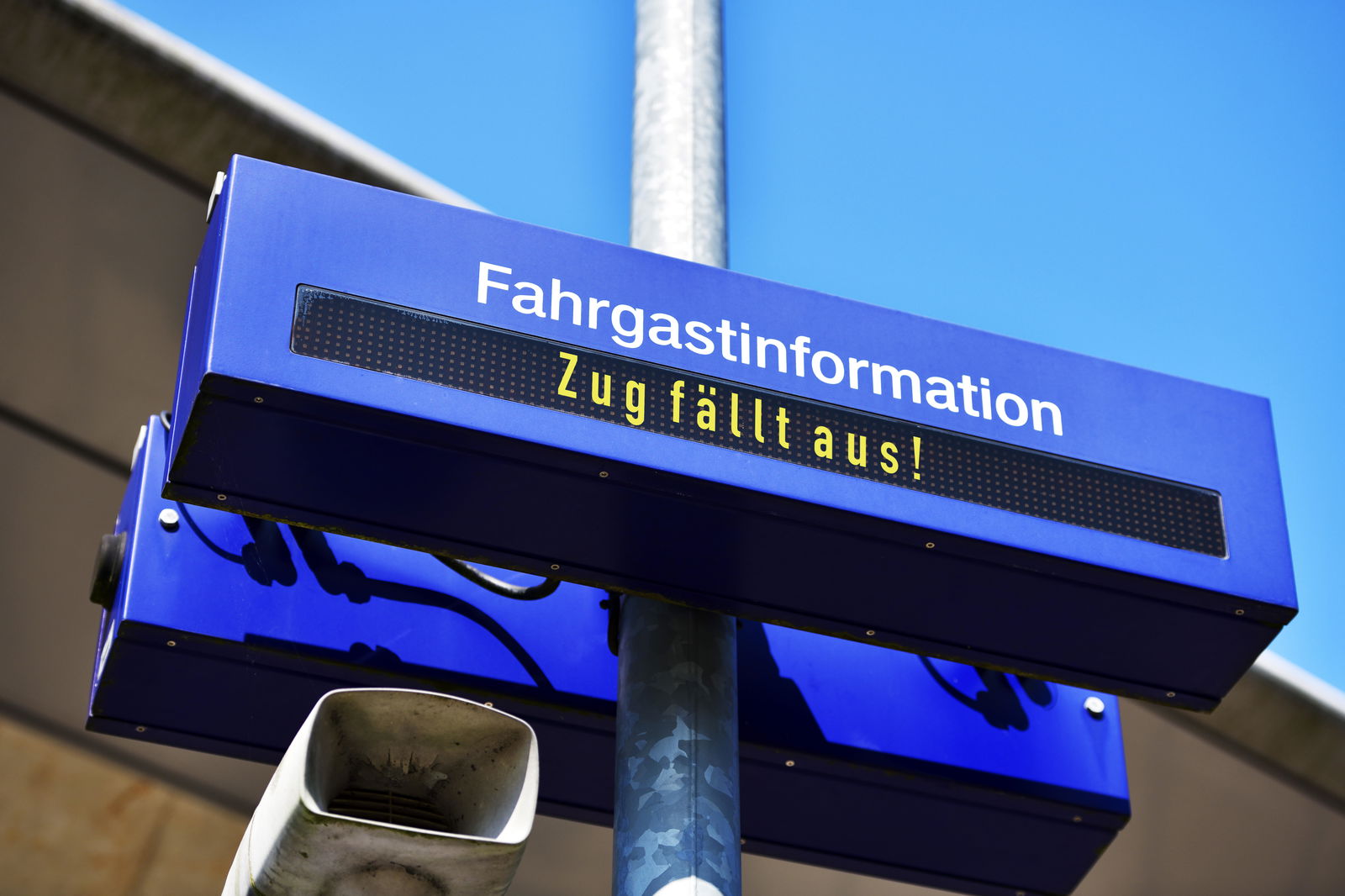 Zug fällt aus