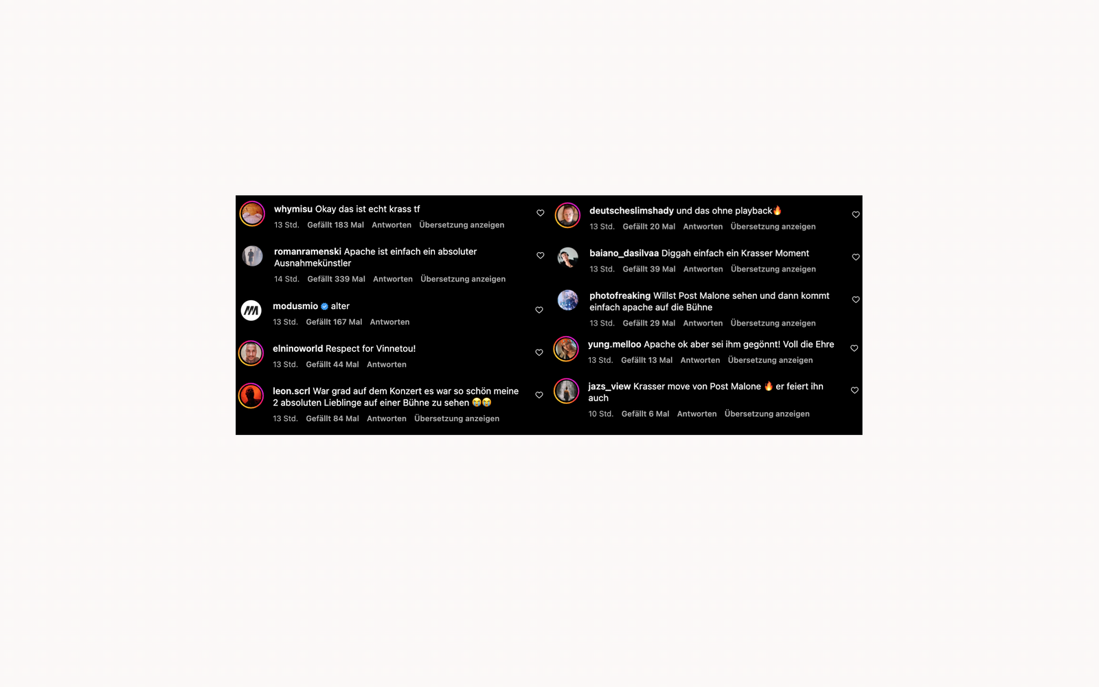 Apache 207 x Post Malone