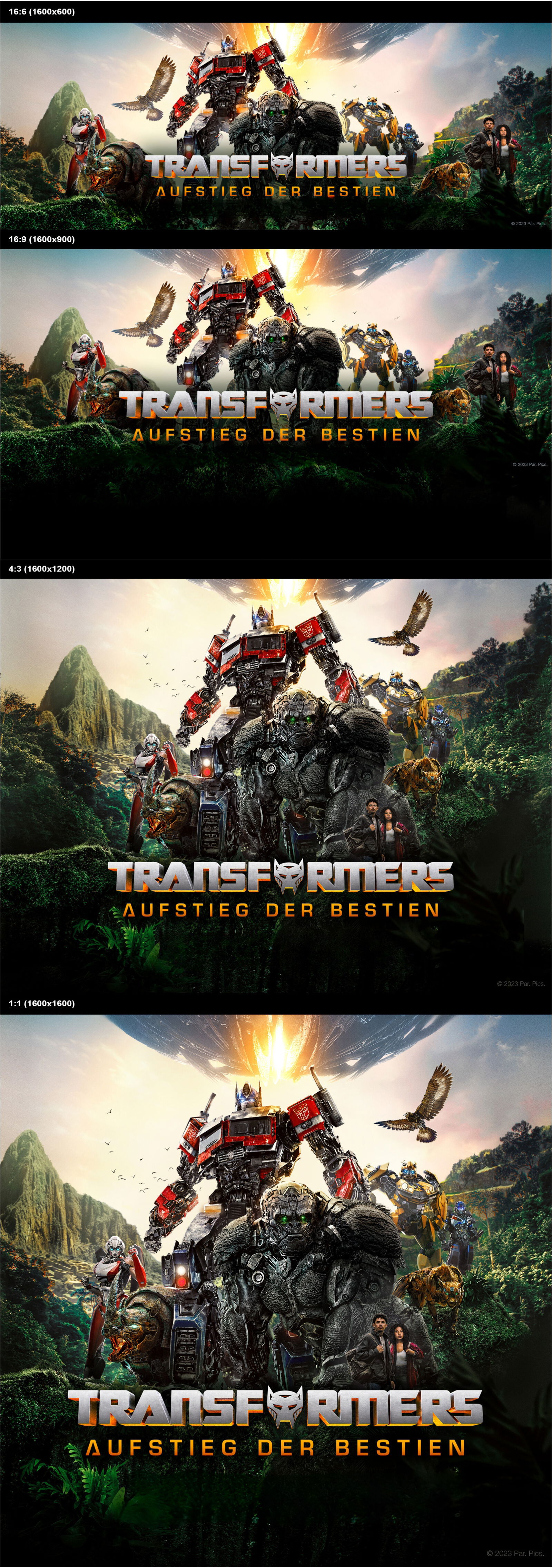 BIGFM MOVIE TIPP: TRANSFORMERS: AUFSTIEG DER BESTIEN Header Neu