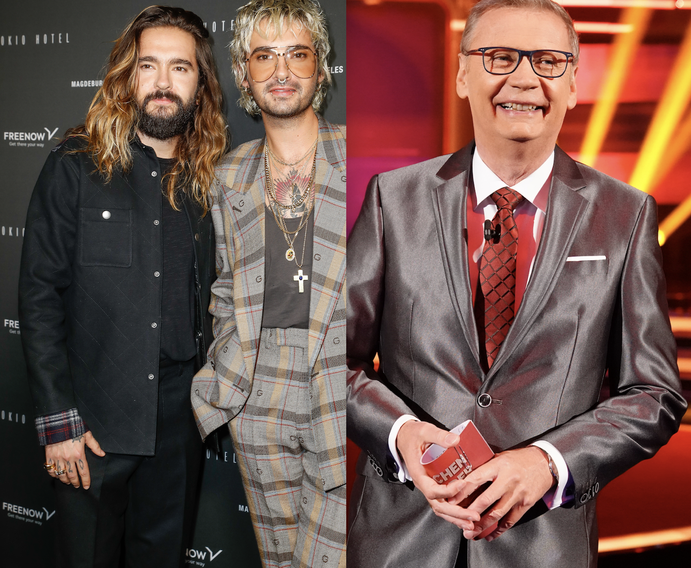 Tom, Bill Kaulitz x Günther Jauch