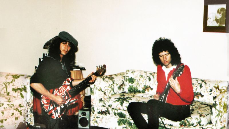 Eddie Van Halen Brian May