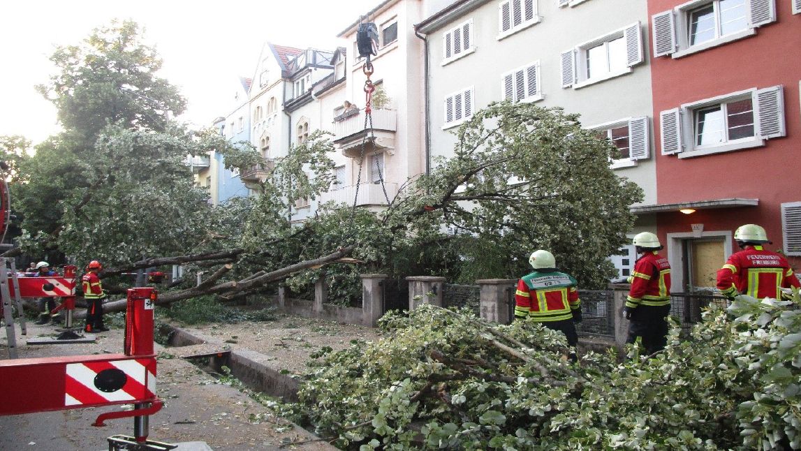 Freiburg Unwetter 24.08.2023