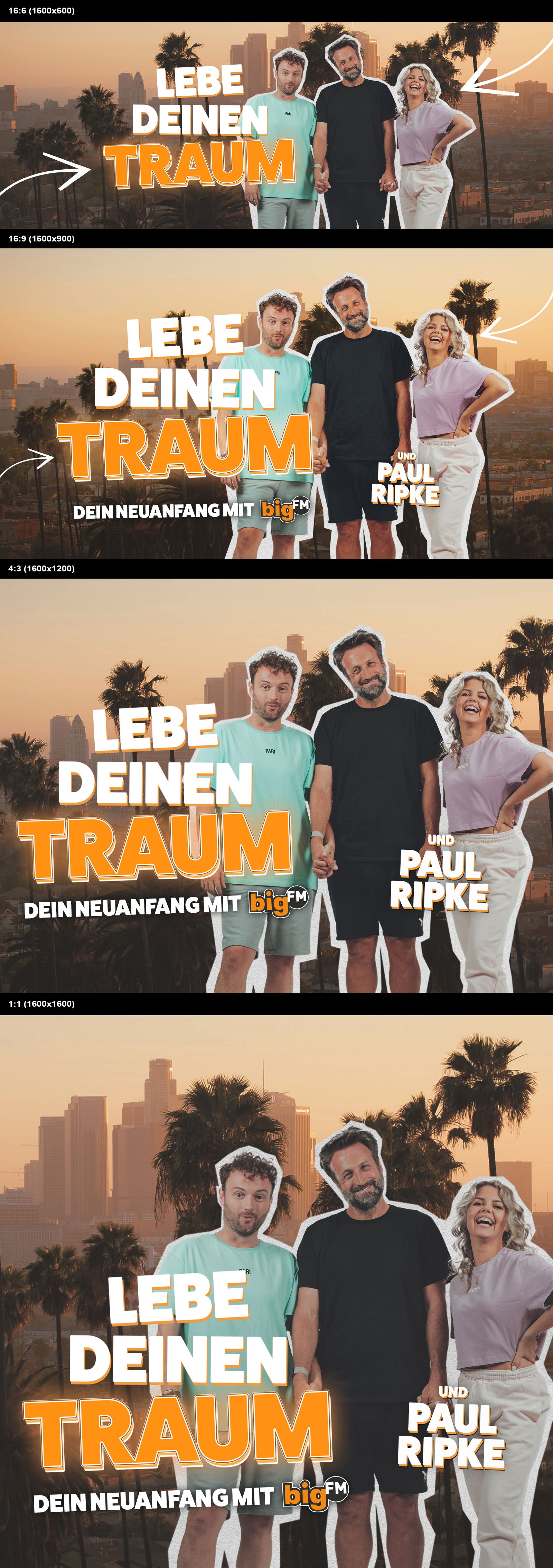 Lebe Deinen Traum - Dein Neuanfang mit bigFM & Paul Ripke