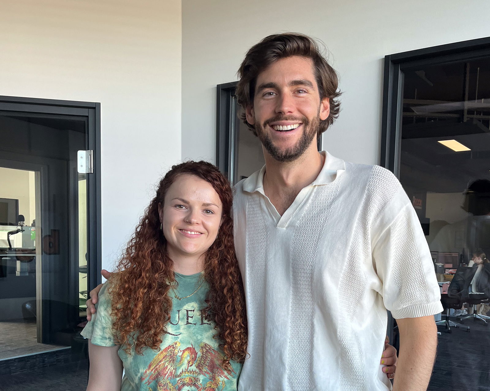 Alvaro Soler und Marleen Vogel