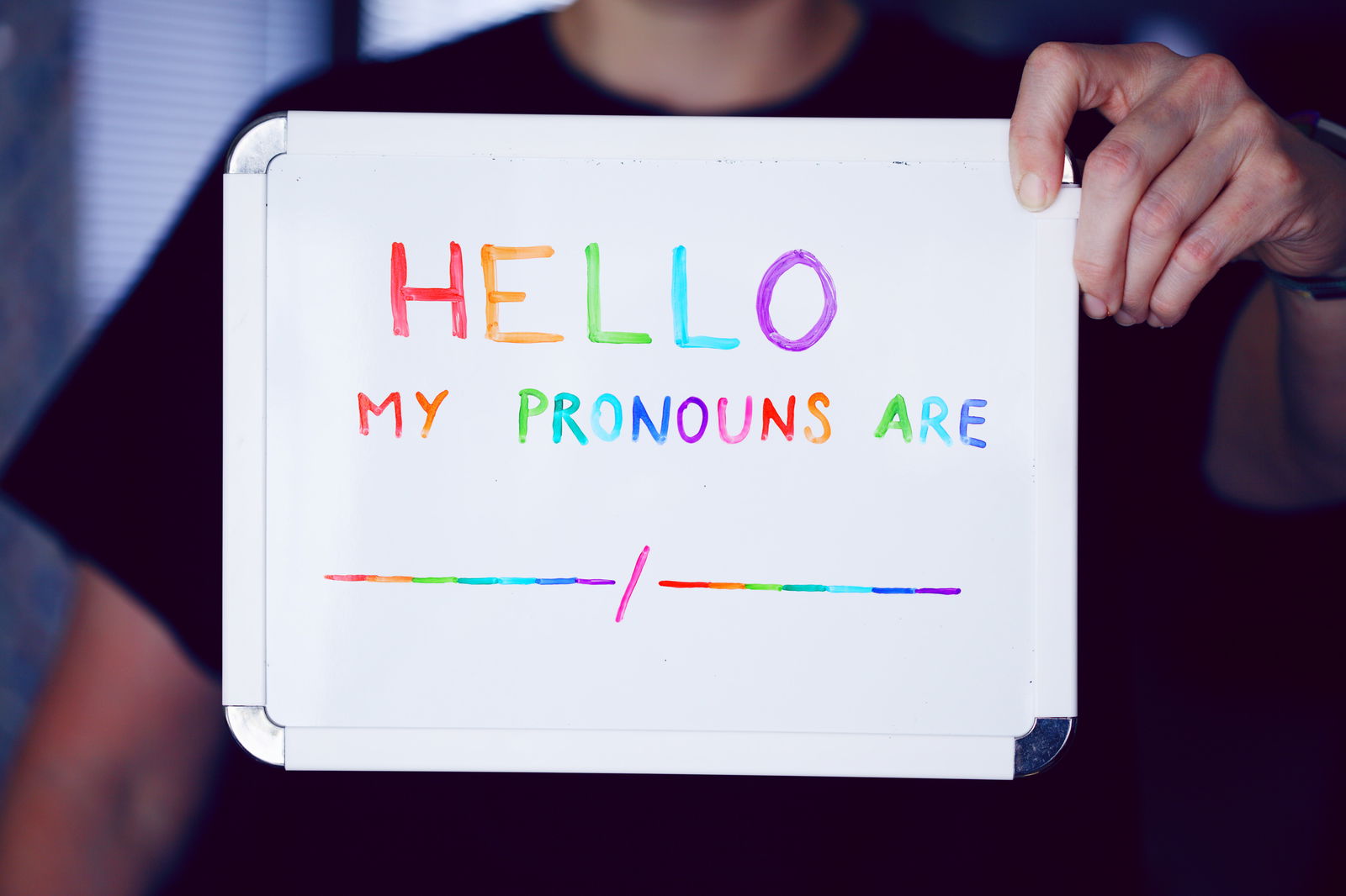 Diversität Diversity Regenbogen Pronomen Ansprache