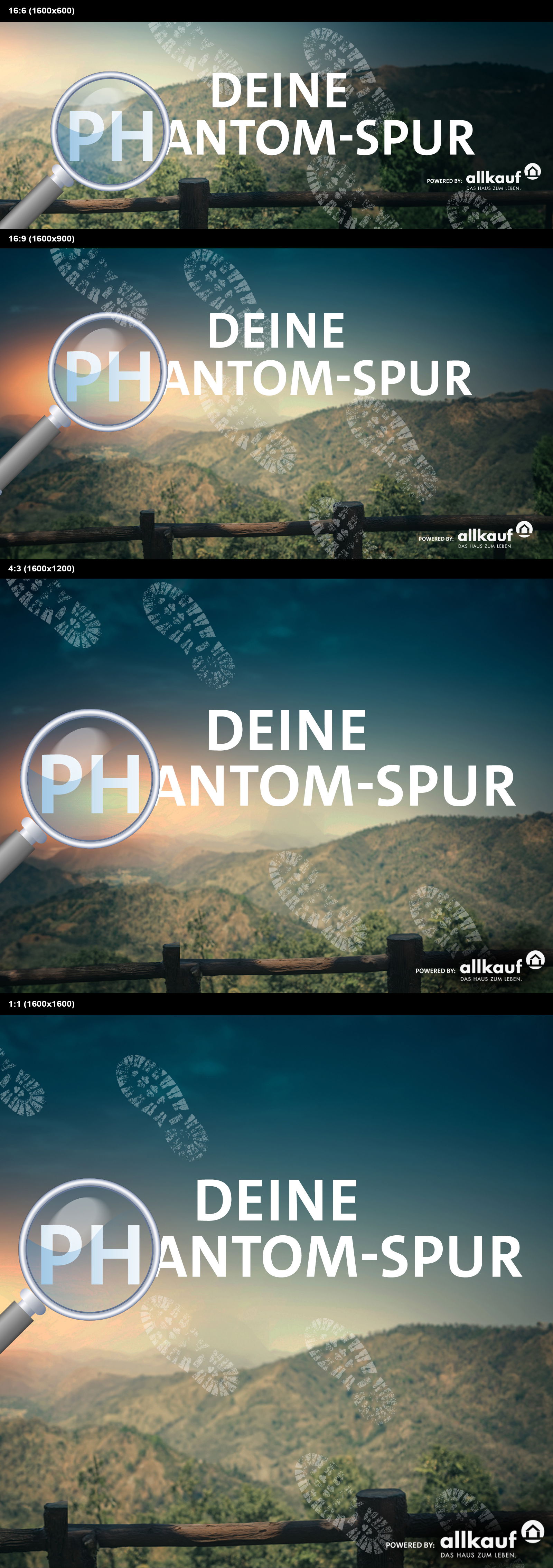 Fußspuren Phantom