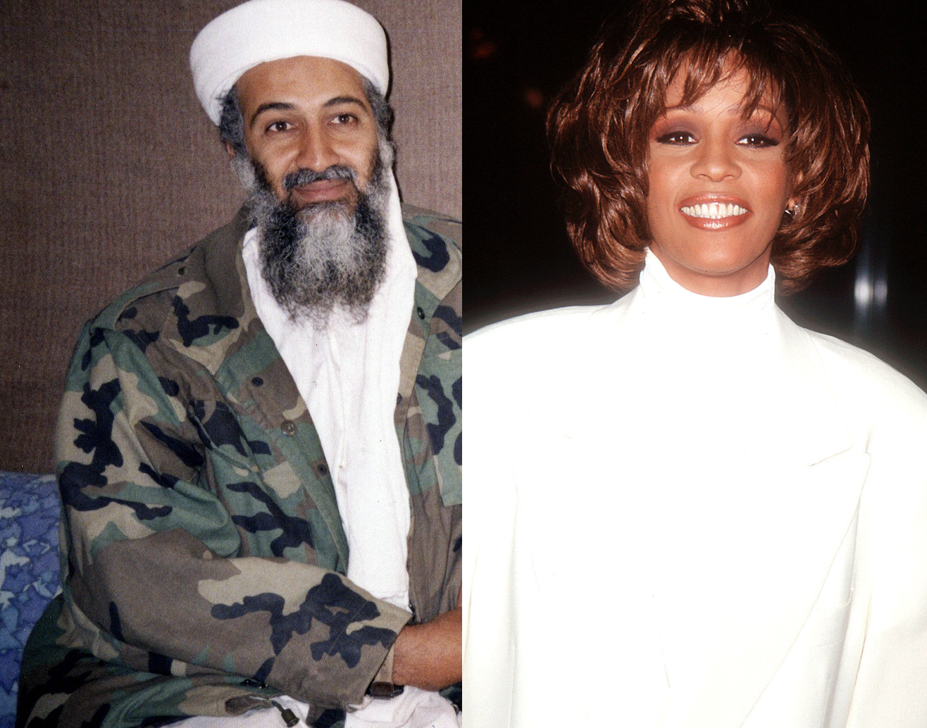 Osama bin Laden x Whitney Houston