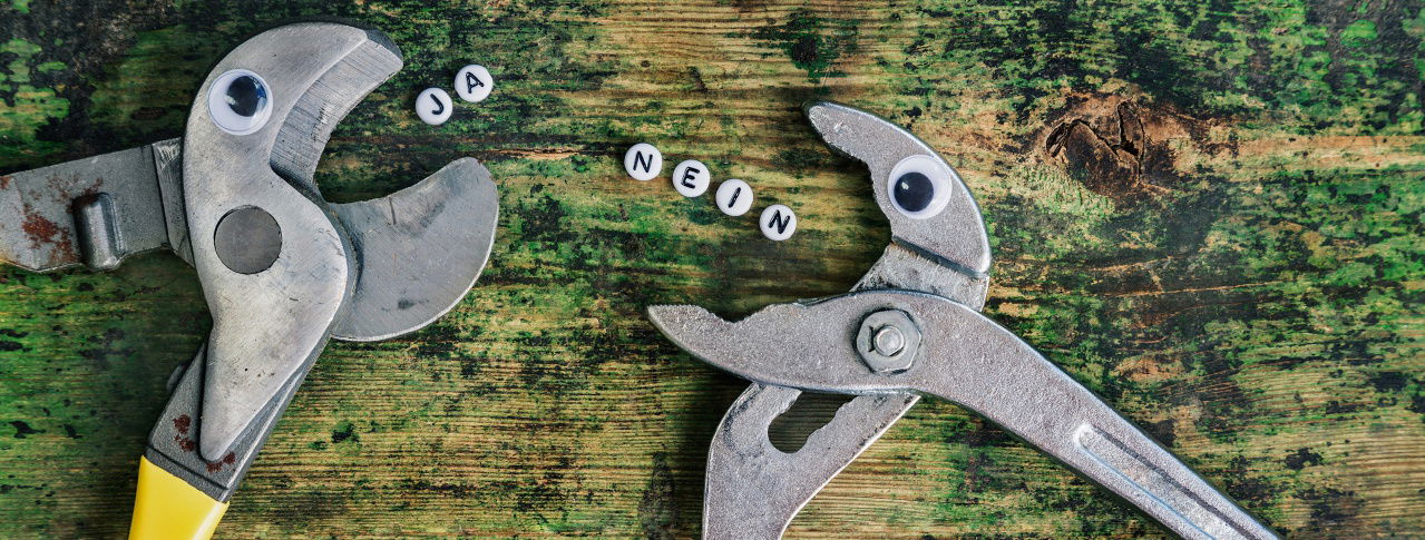 zwei Schraubenzieher