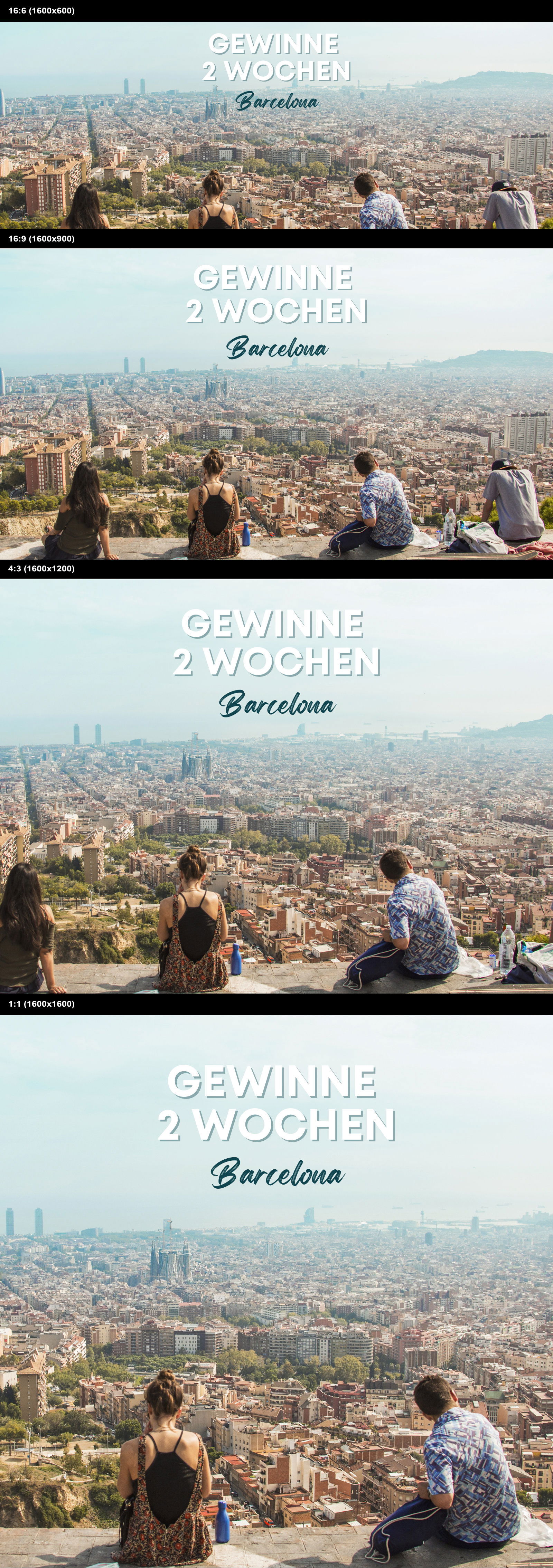 Jrtzt Reise nach Barcelona gewinnen! Header