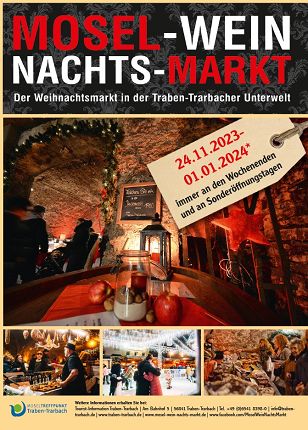 Mosel Wein Nachts Markt - Traben Trabach