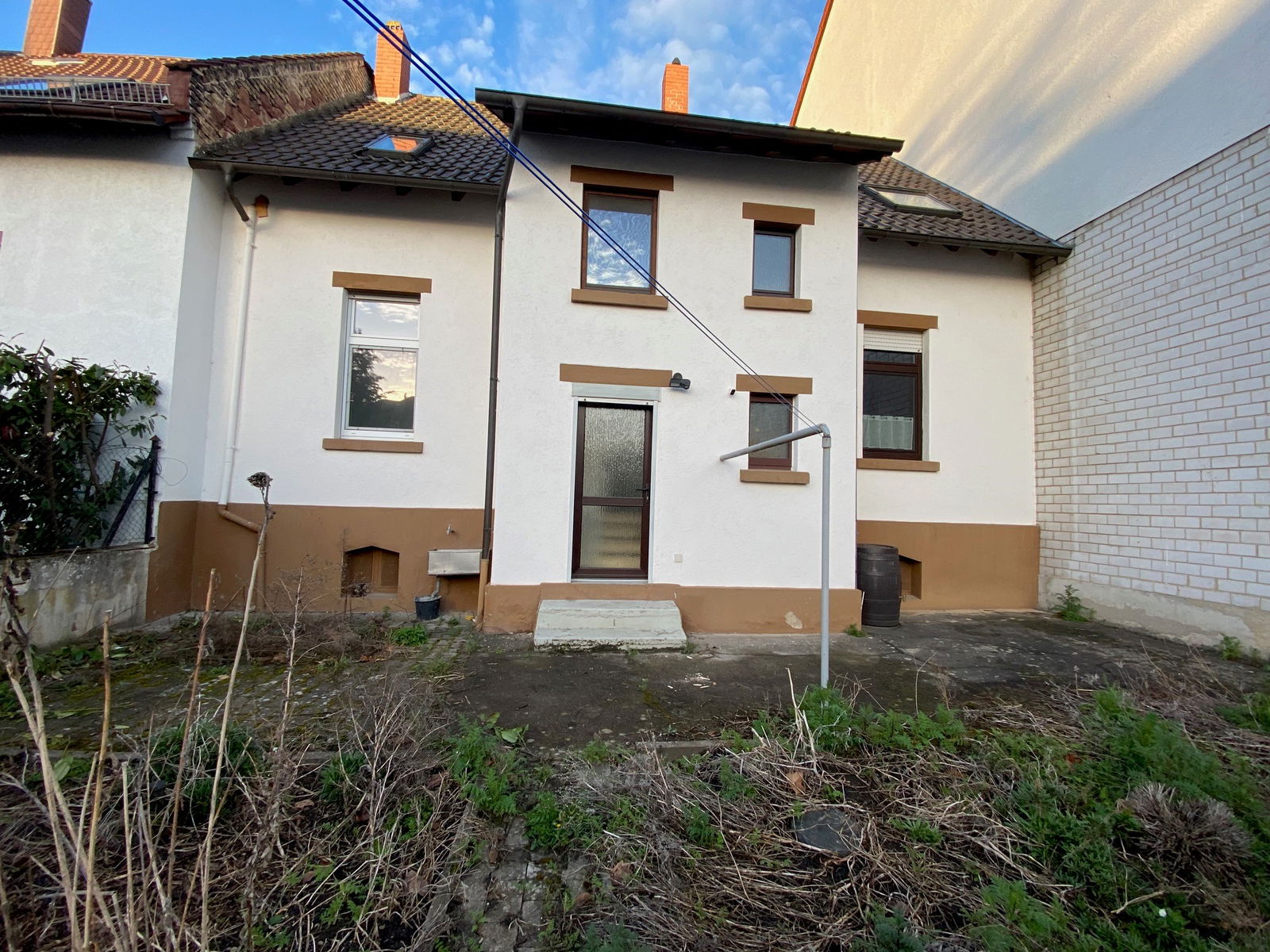 Timothy alter Zugang zum Garten