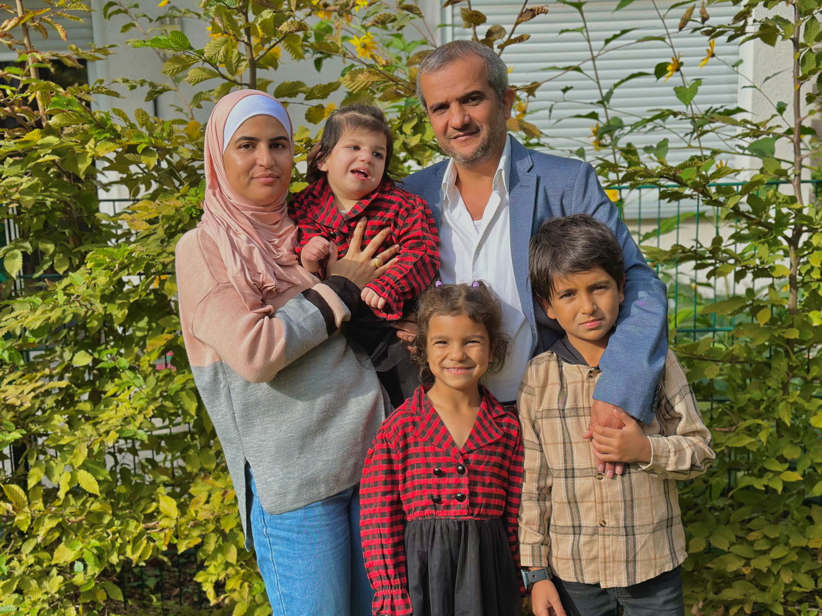 Malak aus Münstertal mit ihrer Familie