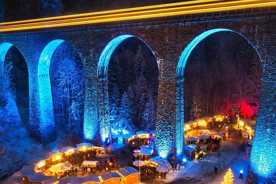 Weihnachtsmarkt in der Ravennaschlucht