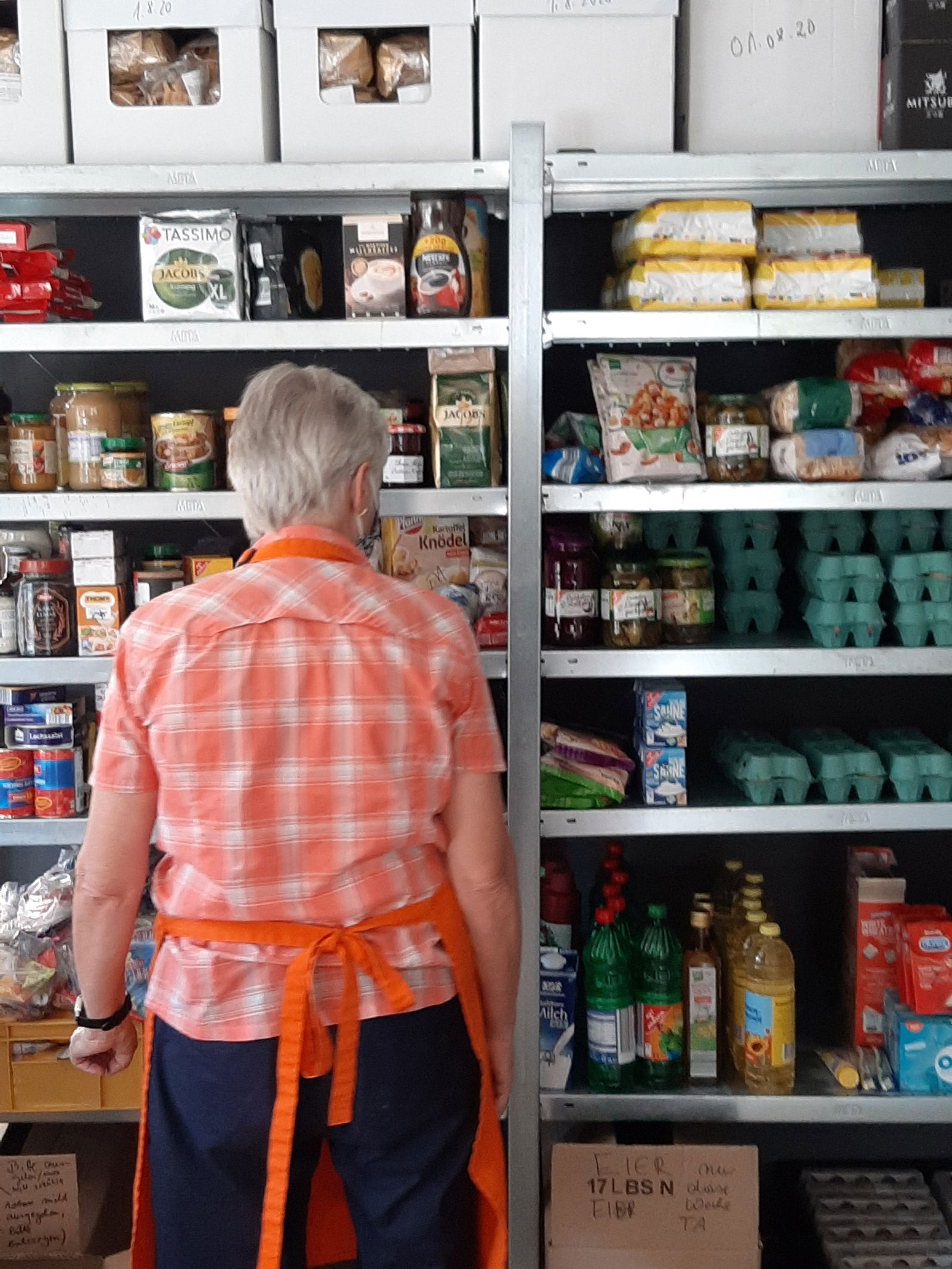 Tafel Ahrweiler Lagerhaltung