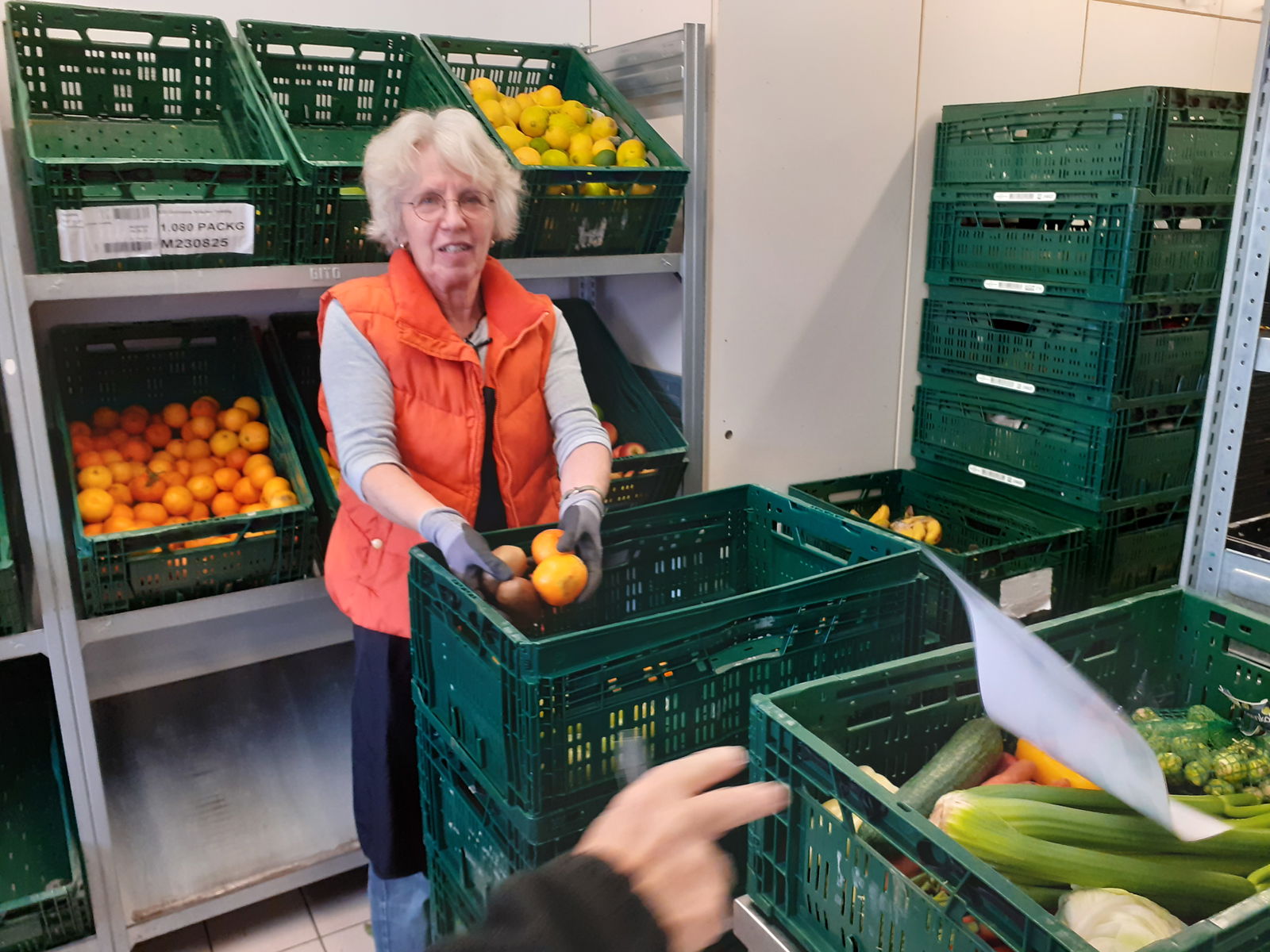 Mitarbeiterin bei der Tafel Bad Kreuznach