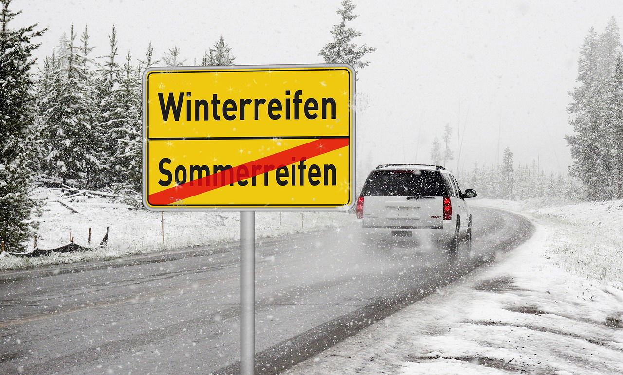 Winterreifen aufziehen