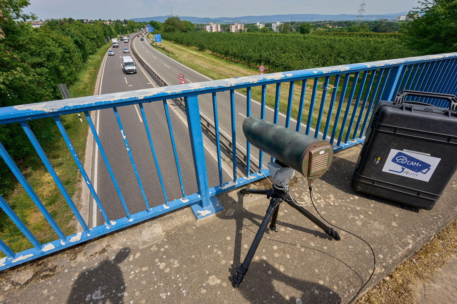 Monocam zur Ermittlung von Handyverstößen am Steuer