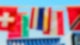 Flaggen aus verschiedenen Ländern