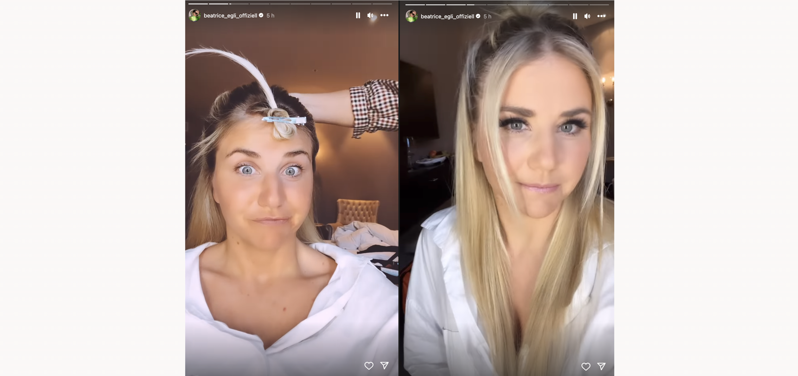 Beatrice Egli - Instagram Story 