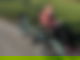 Julia mit ihrem neuen Rollfiets